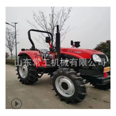 東方紅LX804農(nóng)用大橋開荒犁地拖拉機(jī) 山地丘陵旋耕翻地播種拖拉機(jī)