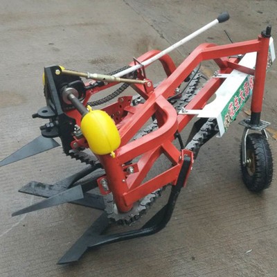 新款起壟鏈條式花生收獲機 花生收割機 小型手扶花生收獲機廠家