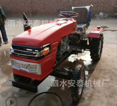 兩驅低矮果園耕整機 四輪大馬力農用拖拉機 304單缸四驅旋耕機