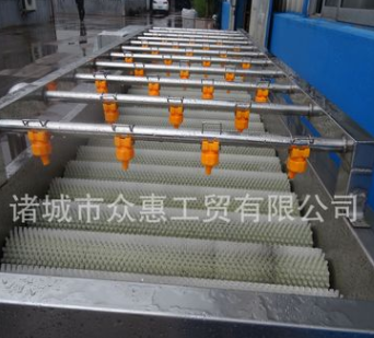 蘋果毛刷清洗機 高壓噴淋橘子水果清洗機 循環(huán)水檸檬清洗機