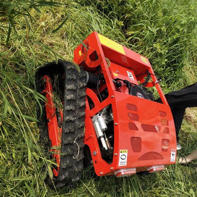 可配送到廠履帶式遙控割草機 操作簡單四驅果園式割草機