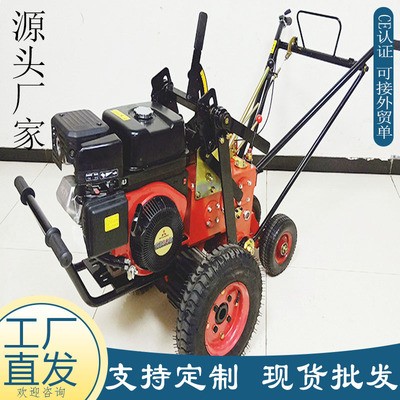 手推式起草機 汽油動力便攜草坪移栽機 自走式草坪鏟草機割草機
