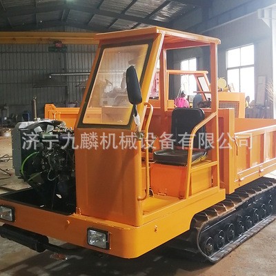廠家專業生產履帶運輸車 自走式多功能履帶運輸車 8噸高速自卸車