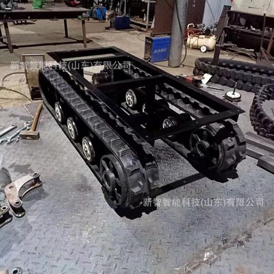 液壓可遙控橡膠履帶底盤農用林業園林業消防業機械產品廠家