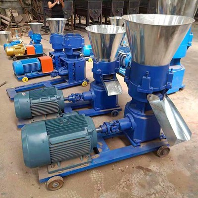 各種型號飼料顆粒機 雞鴨魚豬飼料制粒機小型家用機械造粒機