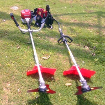 汽油二沖程割草機 背負式園林修剪草坪機 可配打草頭現貨