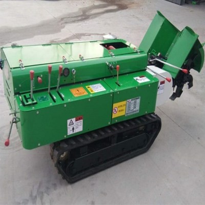 履帶式柴油旋耕機 多功能履帶式柴油耕地施肥機 廠家直銷