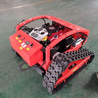 全自動(dòng)遙控割草機(jī) 小型履帶式果園破碎機(jī) 草坪綠化割草機(jī)報(bào)價(jià)