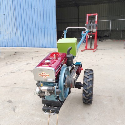 農(nóng)用機械手扶旋耕機大馬力柴油旋耕機果園大棚手扶耕地機廠家