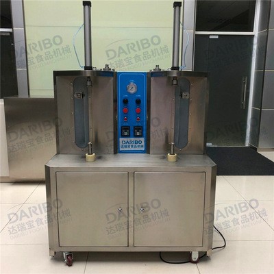 商場超市用氣電一體鳳梨菠蘿削皮機不銹鋼單頭雙頭大型瓜果刮皮機