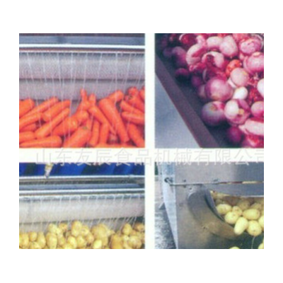 紅薯土豆毛輥去皮機 土豆廠家加工定制流水線 土豆清洗凈菜生產線