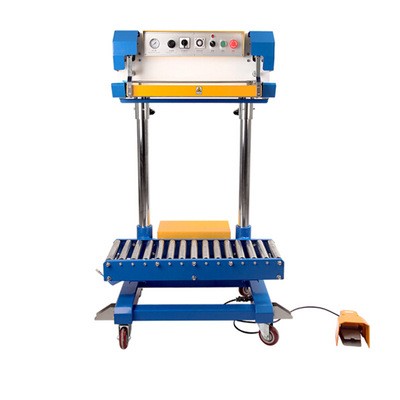 華聯QF-600L/s雙加熱氣動封口機 全自動薄膜鋁箔真空復合袋