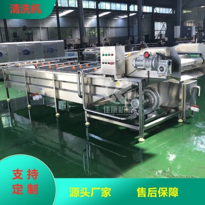商用蔬菜清洗機(jī) 大型不銹鋼氣泡清洗機(jī) 全自動(dòng)高壓噴淋式洗菜機(jī)