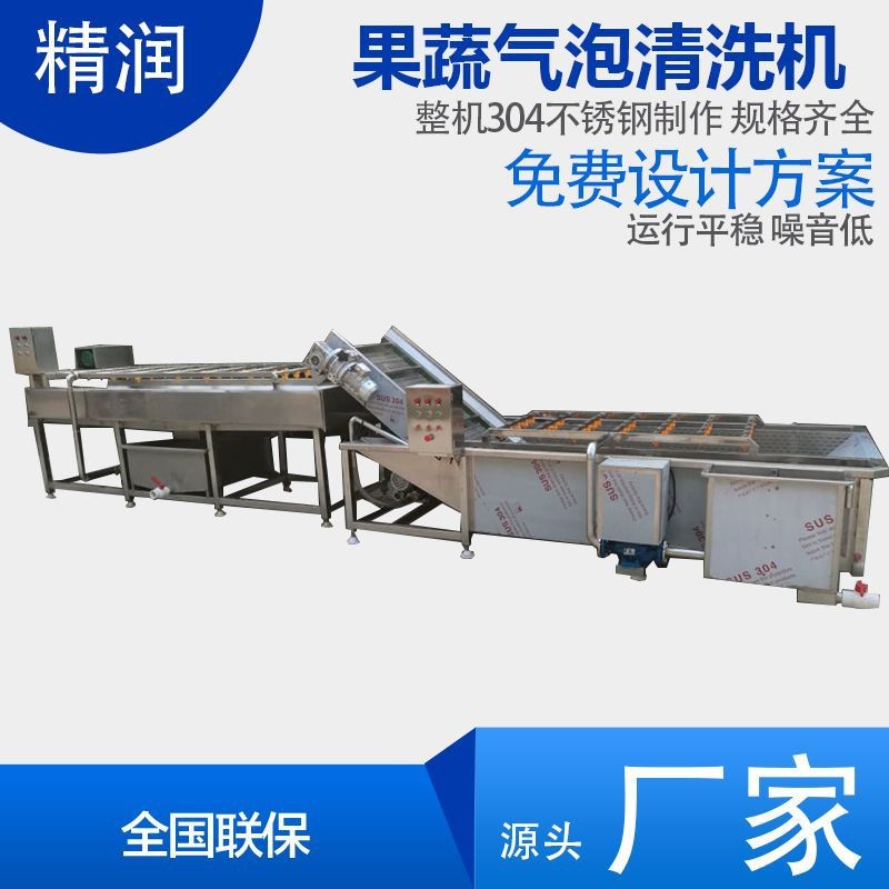 精潤水果分級清洗機 杏子桃子清洗機 農業項目設備