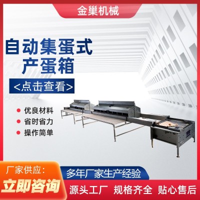 產蛋箱 源頭廠家自動化畜牧業設備人工養雞設備 自動集蛋式產蛋箱