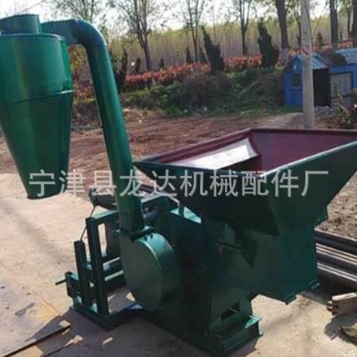 大型養(yǎng)殖飼料加工設(shè)備秸稈粉碎機(jī) 錘片式沙克龍青草飼料粉碎機(jī)
