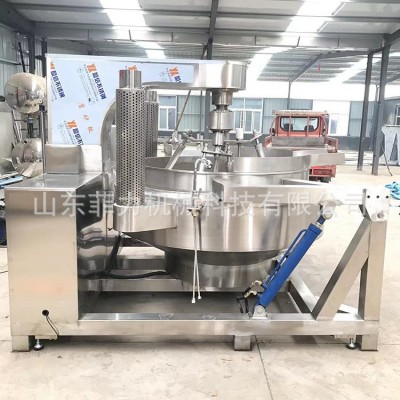 商用快餐店炒菜機器 大型全自動炒菜機 2千人吃飯的大型炒菜鍋