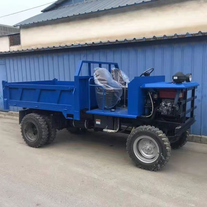 自卸式柴油四輪車廠家 工程四輪車爬山虎 四驅自卸四不像價格