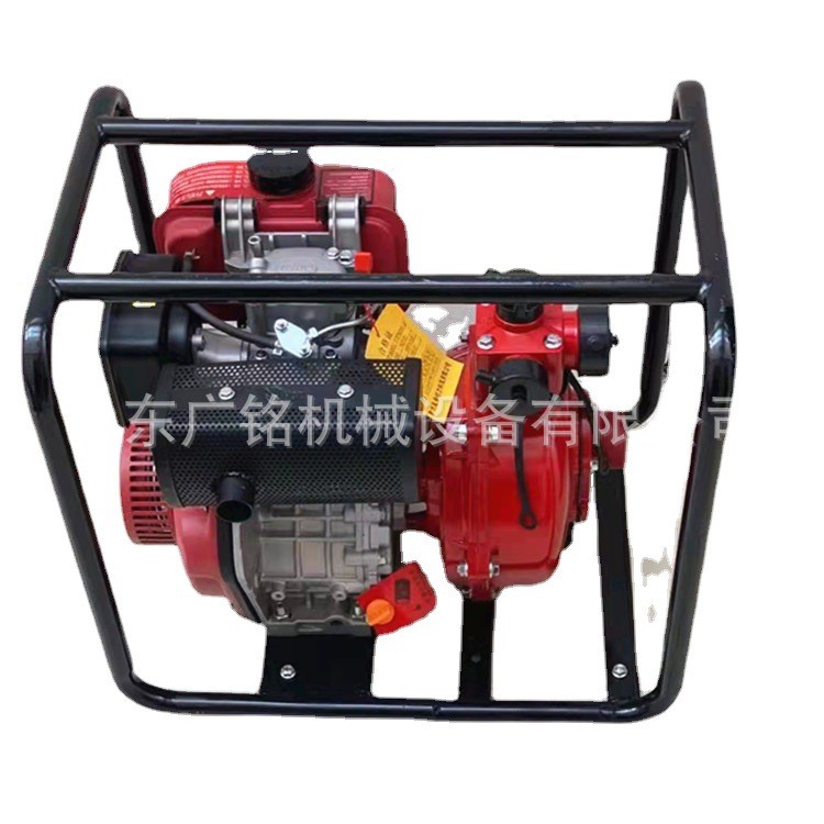 農田澆地灌溉泵 汽油高壓抽水泵 手推式風冷柴油自吸泵