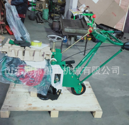 汽油動力廣東手推式TJ668型起草皮機博昂牌草坪養護移植草坪機