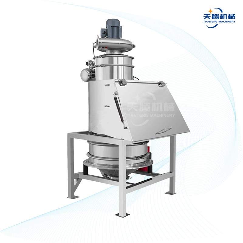 注塑顆粒粉末無塵投料機 短絲級納米竹炭粉不銹鋼化工無塵投料站
