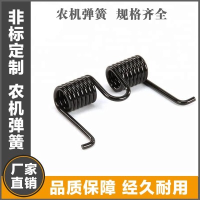 多色噴塑農機機械收割機割草機配件農機彈簧彈齒工廠直銷質量優秀