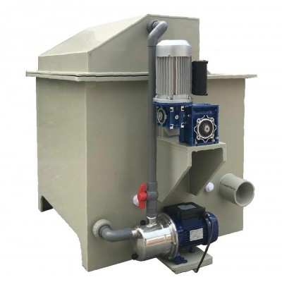 循環(huán)水養(yǎng)殖轉鼓微濾機水產(chǎn)養(yǎng)殖箱式自動反沖洗微濾機錦鯉魚池過濾