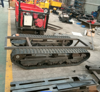 遙控履帶底盤全液壓運輸?shù)妆P電動無線遙控底盤非標定做農機底盤