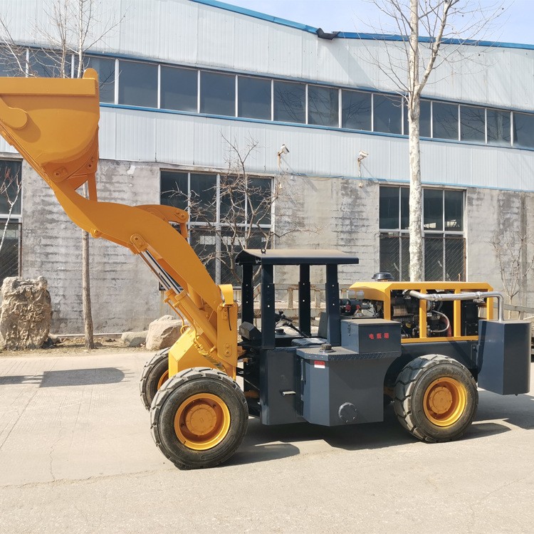 加工定制窄體1.4米礦山井下裝載機微型小鏟車20井下挖掘式裝載機