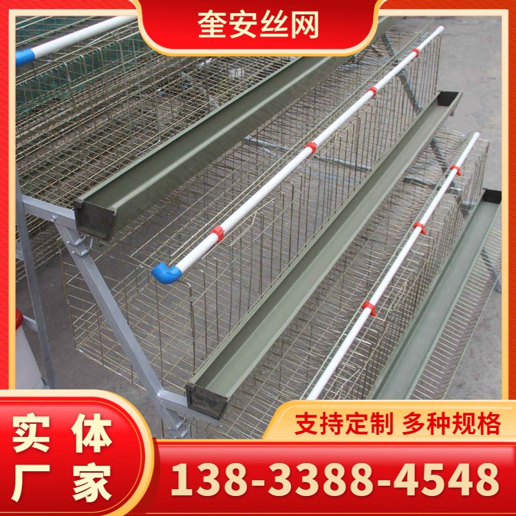 熱鍍鋅籠具 肉雞籠 三層兩門立體式肉雞籠 育雛籠農牧雞籠 廠家