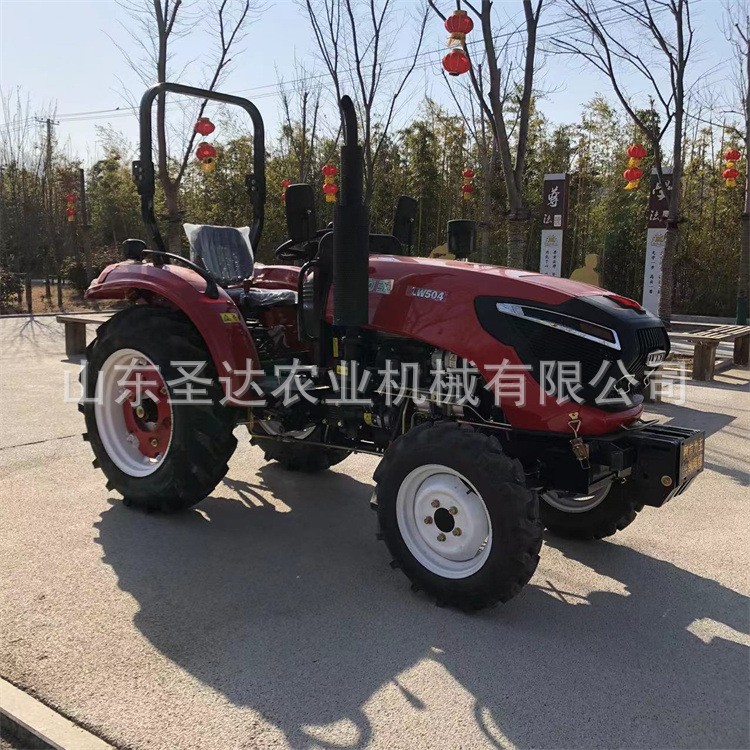 渦輪增壓水旱兩用打漿滅茬旋耕除草機(jī) 力王504農(nóng)用四驅(qū)多缸拖拉機(jī)