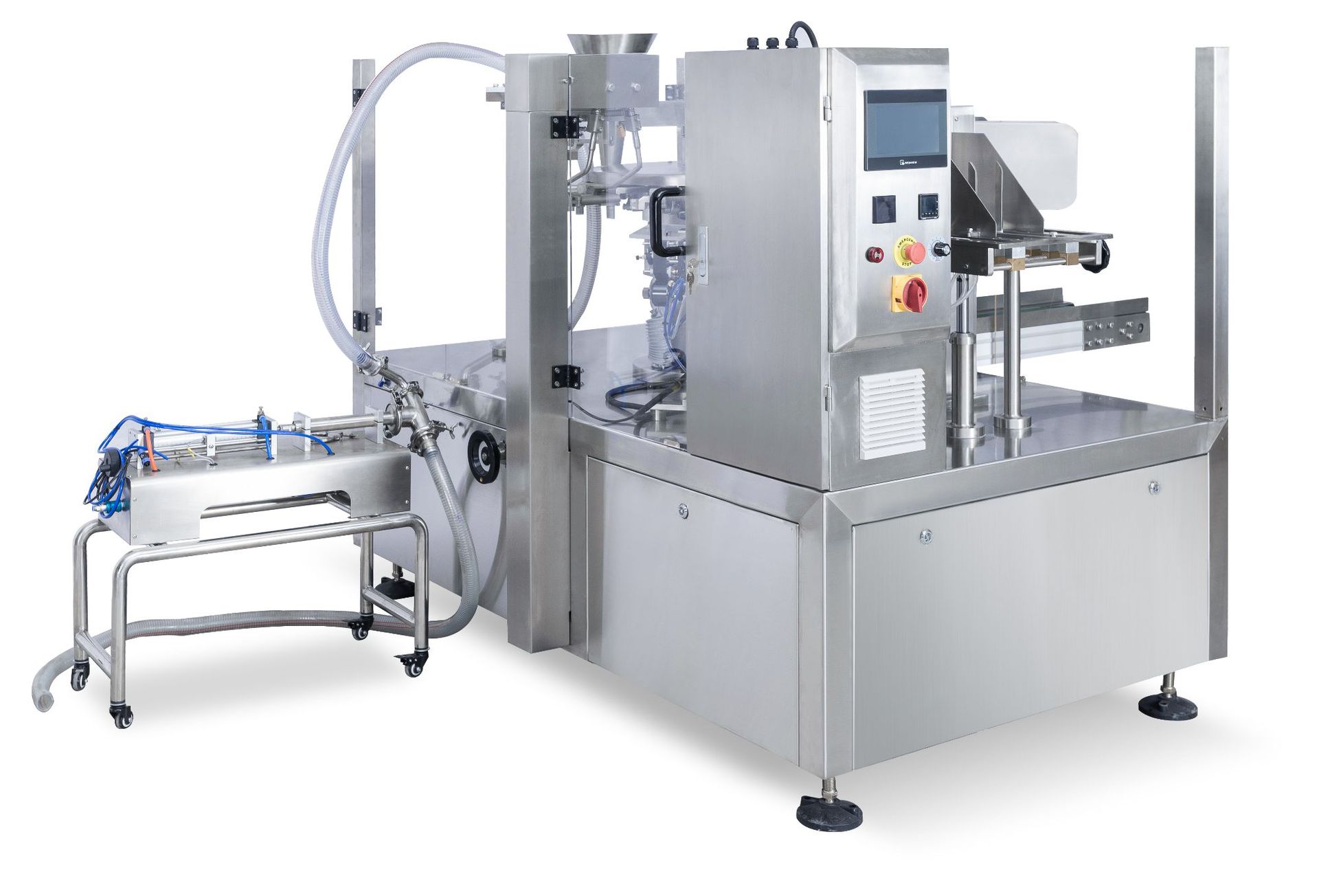 八工位給袋機配液體泵（包液體醬類）