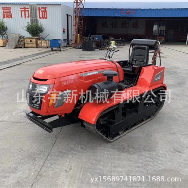 芹菜大棚旋耕起壟機 單缸農用小四輪拖拉機 偏座低矮果園管理機