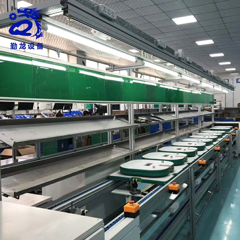 定制自動化生產倍速鏈 智能馬桶組裝輸送線 上下回流工裝板生產線