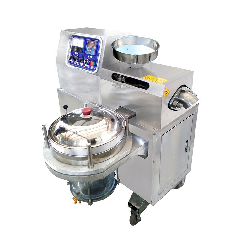 專業廠家 不銹鋼多功能 商用全自動榨油機 小型葵花籽 芝麻榨油