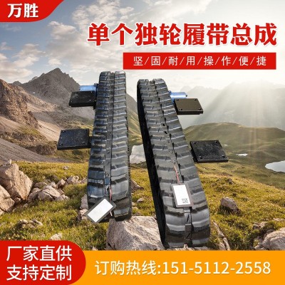 廠家供應(yīng)單個獨輪履帶總成農(nóng)用機(jī)械配件獨輪液壓履帶總成