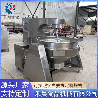 供應(yīng)學(xué)校食堂炒菜機(jī)設(shè)備 辣椒醬牛肉醬炒鍋 全自動(dòng)行星攪拌炒鍋