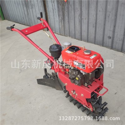 水冷8馬力鏈軌微耕機(jī) 獨(dú)輪小紅牛犁地機(jī) 手扶式趟地開溝機(jī)