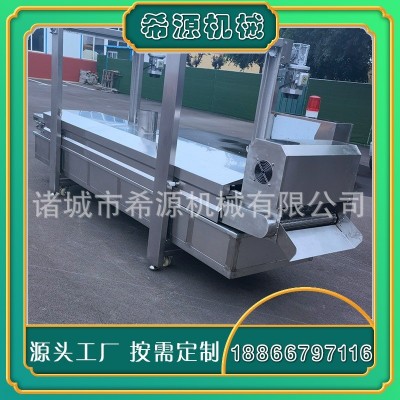 小龍蝦全自動(dòng)油炸機(jī)小酥肉薄脆油炸機(jī)設(shè)備 雞排掛漿裹糠油炸設(shè)備