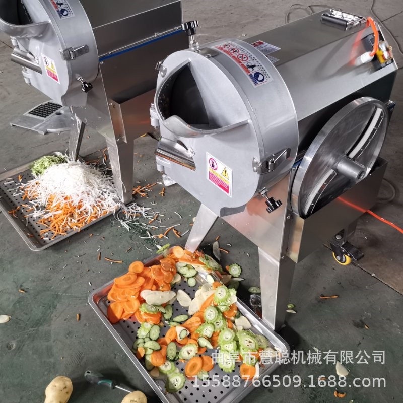 絲瓜黃瓜切片機 蘋果山楂切片機 豆角切段機 豆腐切塊機價格
