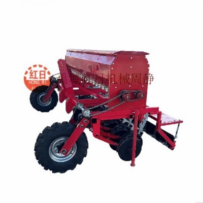 2CM-2土豆種植機 雙行馬鈴薯起壟覆膜播種機 紅日地瓜種植機
