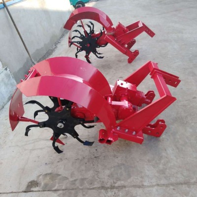 拖拉機配套側置開溝機 果樹施肥開溝機鋤草開溝機器批發零售