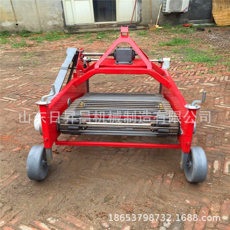 震動式土豆收獲機(jī)手扶拖拉機(jī)帶土豆收獲機(jī) 鏈條式土豆收獲機(jī)