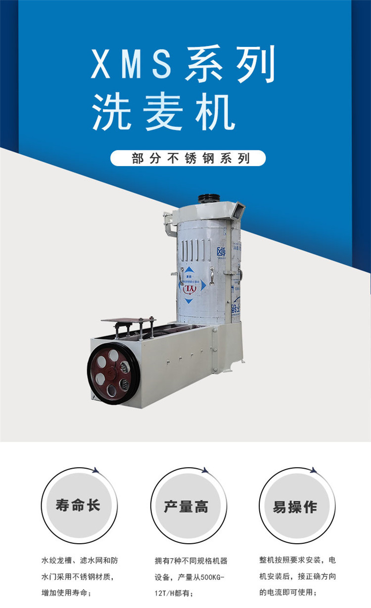 1洗麥機(不銹鋼)3040