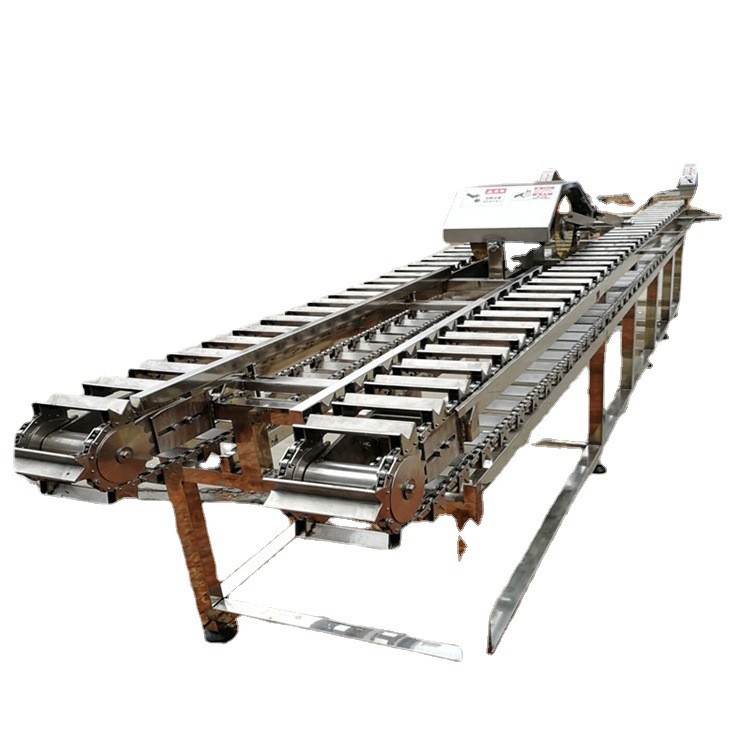 鮮玉米切頭去尾機(jī)食品廠苞谷分段加工機(jī)冷凍玉米全自動變頻鋸斷機(jī)