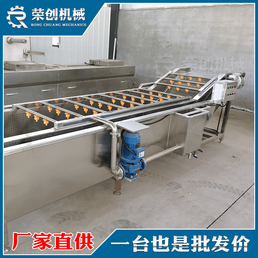 大紅菌清洗機 金耳子氣泡沖浪去雜清洗設備菌類流水線廠家批發