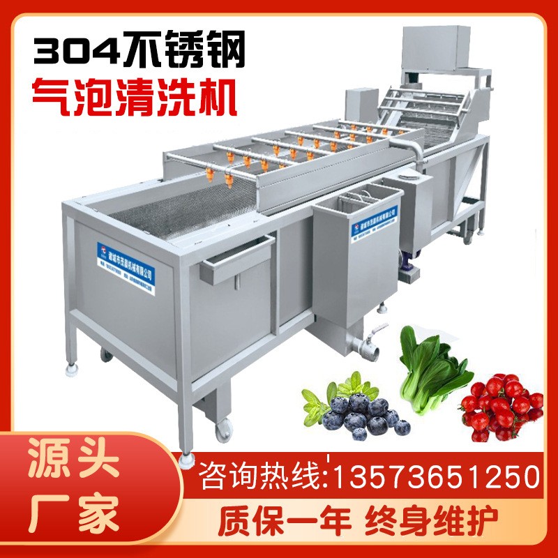 黃綠豆芽氣泡噴淋清洗機 紅豆青椒清泥沙去雜設備 高壓噴淋機械