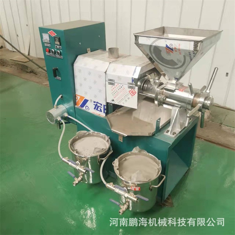 60型商用全自動螺旋榨油機 小型出口型榨油機 兩相電榨油機