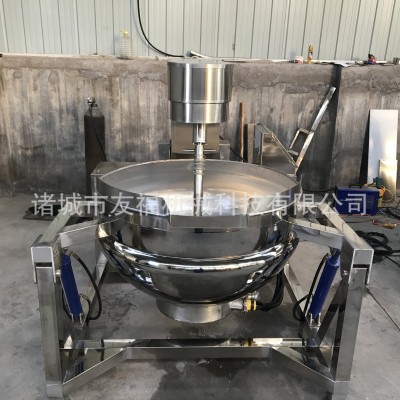 全自動焦糖爆米花攪拌炒鍋 沙茶醬行星攪拌炒鍋 蘋果醬炒制機