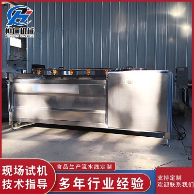 蓮藕專用清洗機 自動萵苣毛刷清洗器 毛輥摩擦土豆清洗去皮機